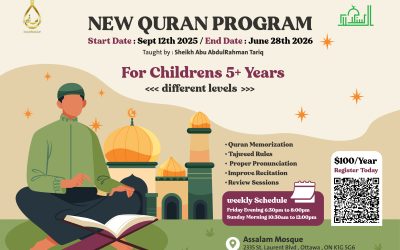 New Quran Program for Children 5+ Years Old