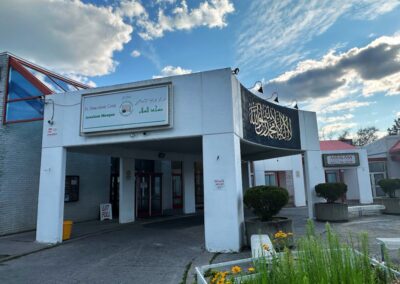 front view of masjid assalam
