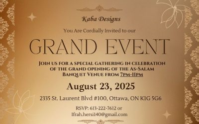 Grand Opening of the Assalam Banquet Venue