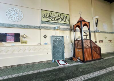 mimbar of men's prayer hall 2