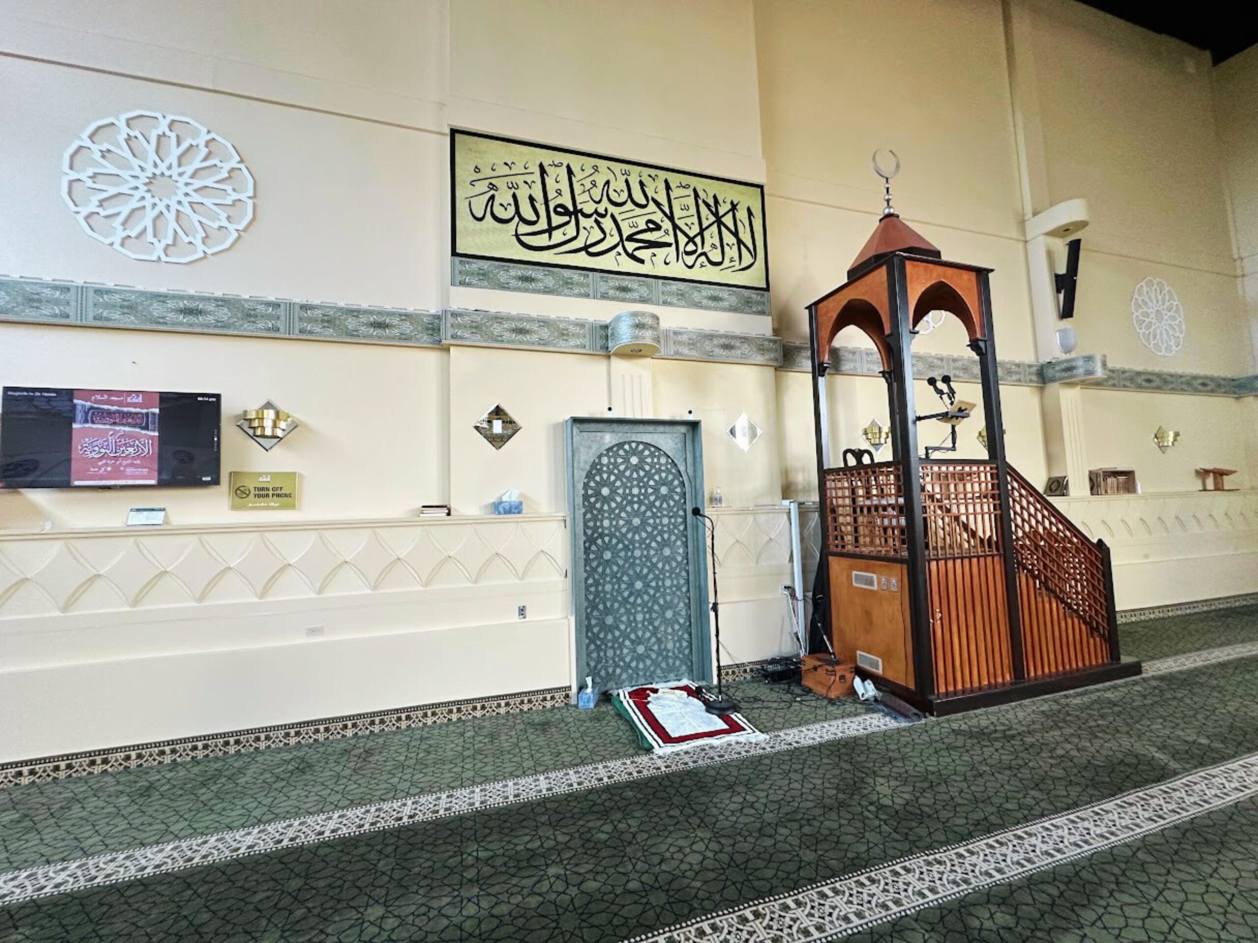 mimbar of men's prayer hall 2