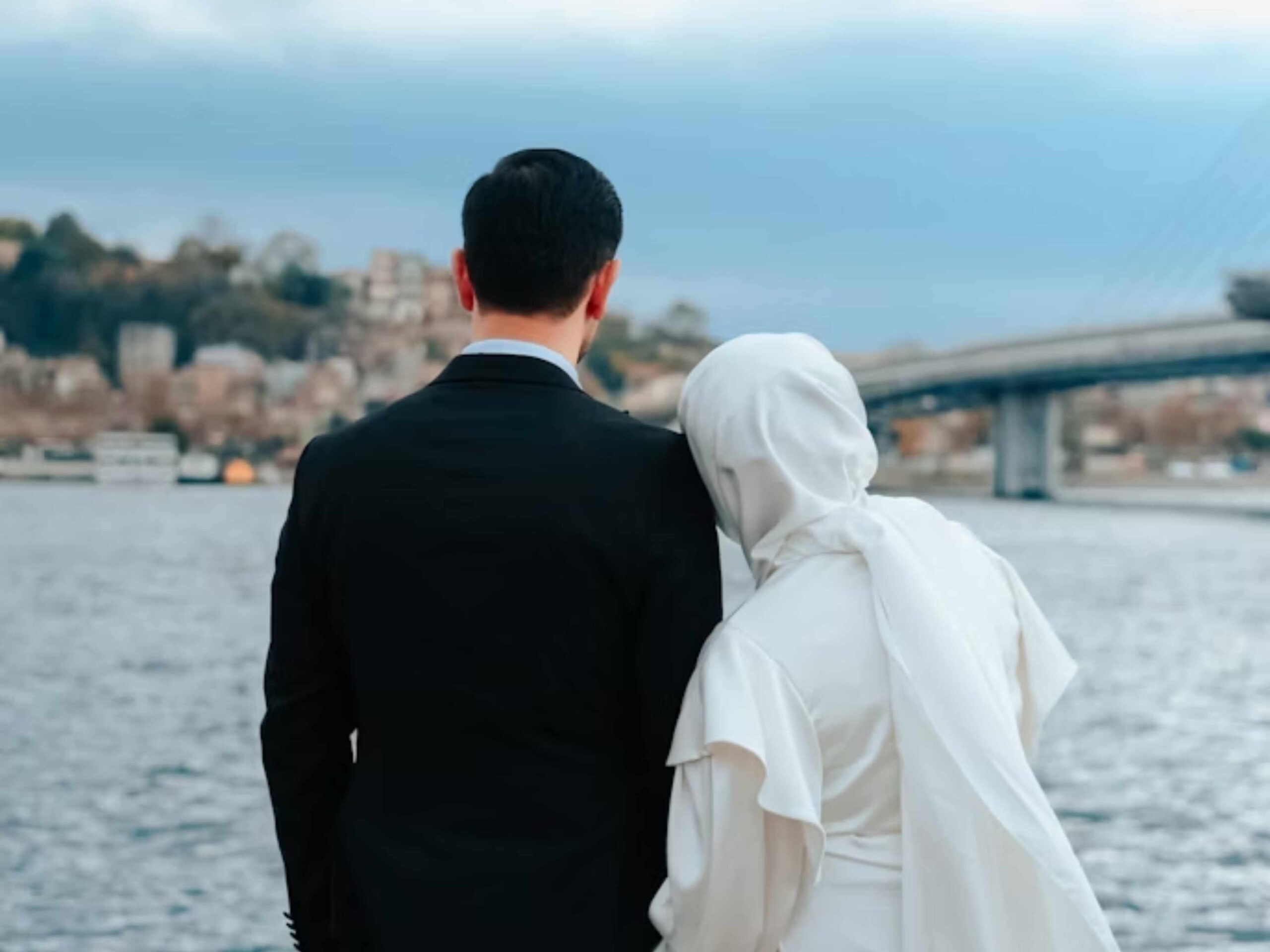 muslim couple nikah wedding