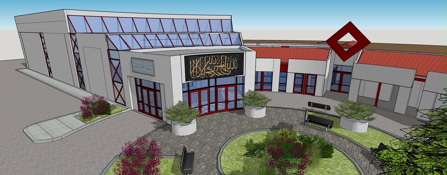 front yard of masjid assalam