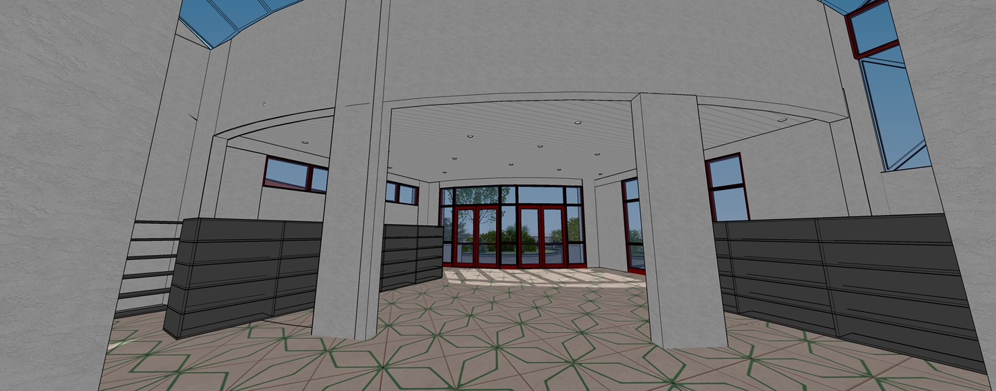 front yard of masjid assalam